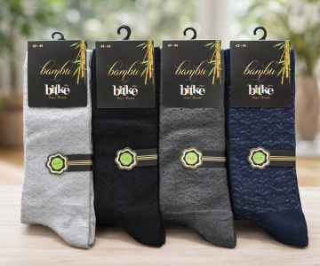 ERKEK İNCE BAMBU ÇORAP 
